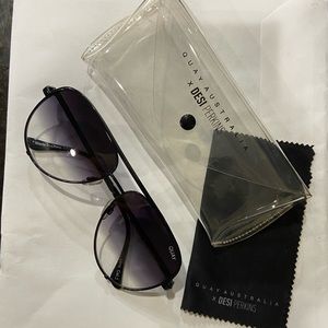 Quay X Desy High Key OG Black Fade Sunglasses